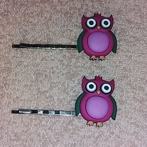 🦉 Owl bobby pins